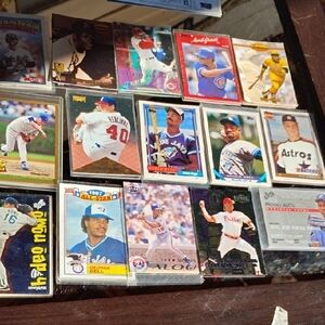 Assorted Baseball Trading Cards Collection